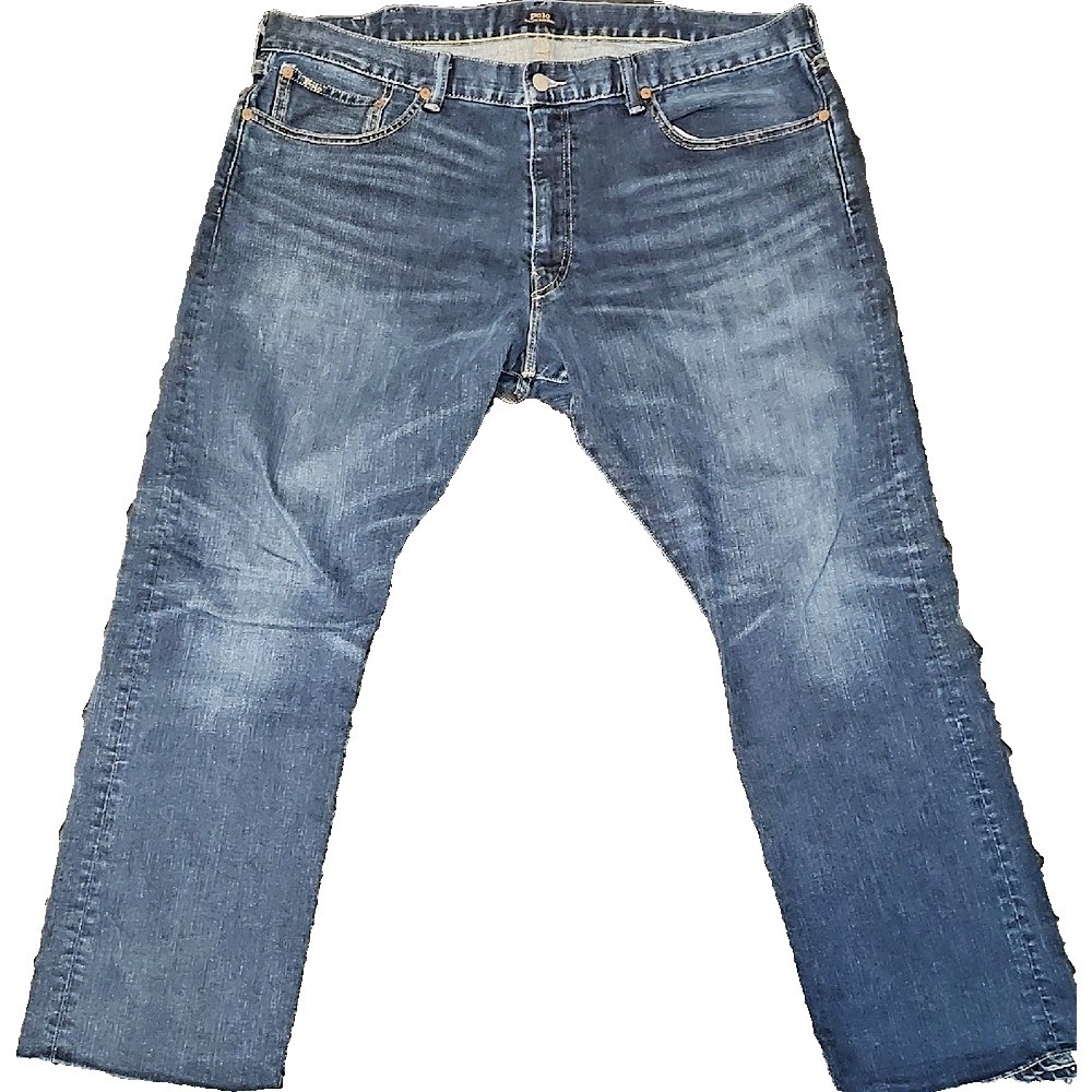 Polo Ralph Lauren Mens Jeans 40x30 Classic Fit Straight Leg Dark Wash Denim